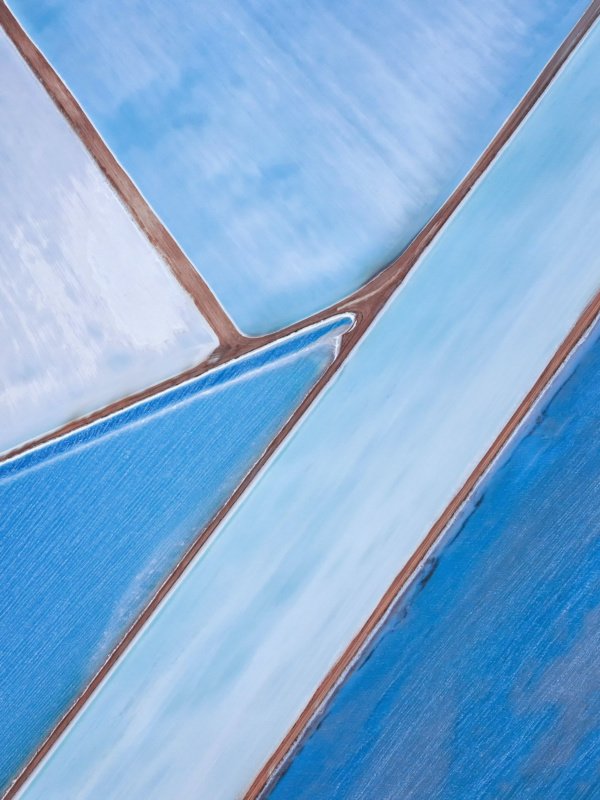 Yi Sun - Blue Geometry, Study 1, Western Australia, 2017