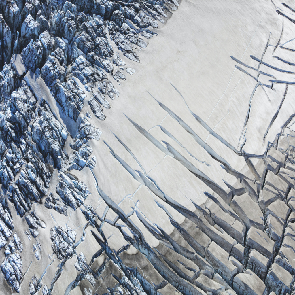 Yi Sun - Mýrdalsjökull Glaciers, Study 1, Iceland, 2019