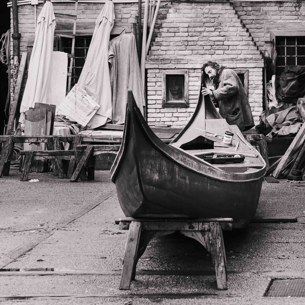 Gondola builder, Squero di San Trovaso